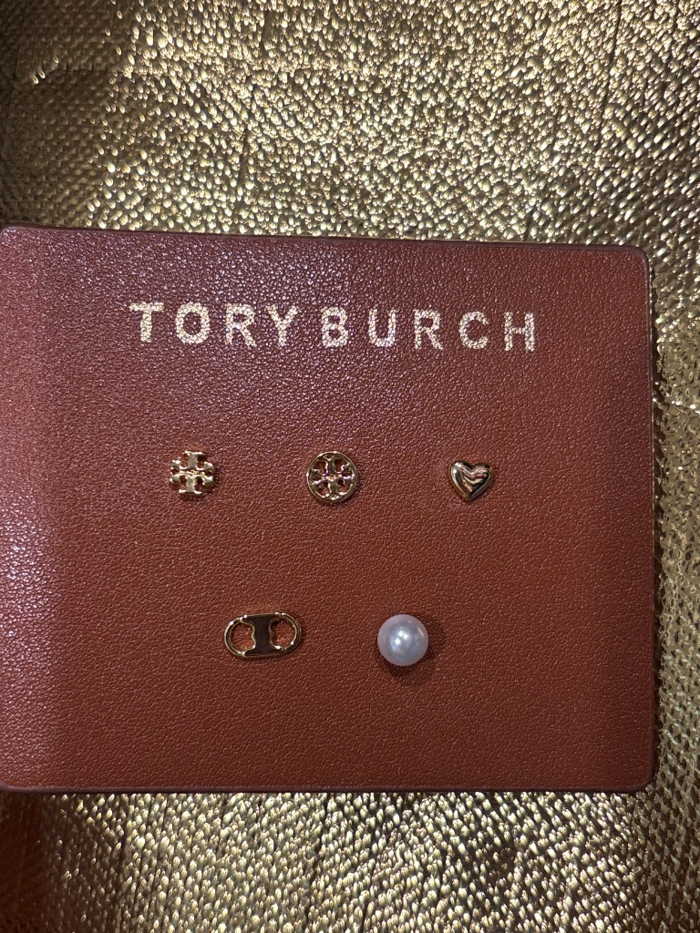 Tory Burch 5 piece earrings set